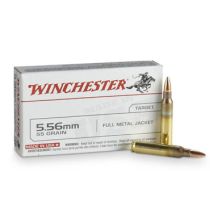 Winchester 5.56 NATO 55gr FMJ - 20 rounds